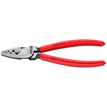 Cleste sertizat 0.25 - 16.0 mm2, KNIPEX, 180 mm Cleste sertizat 0.25 - 16.0 mm2, KNIPEX, 180 mm