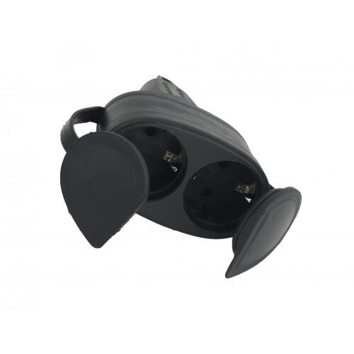 Cupla Cauciuc Dubla CP 16A IP44 SPN3115