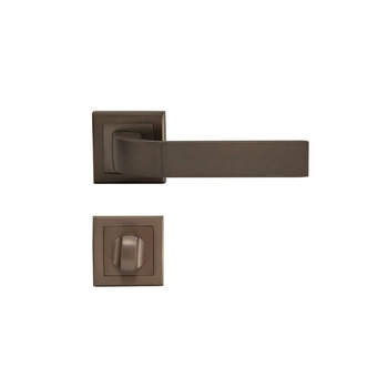 Maner Premium SN MERCUR cu incuietoare de baie, culoare nichel negru Maner Premium SN MERCUR cu incuietoare de baie, culoare nichel negru