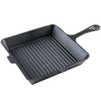 Tigaie grill Vanora, fonta, inductie, 25 x 4.7 cm Tigaie grill Vanora, fonta, inductie, 25 x 4.7 cm