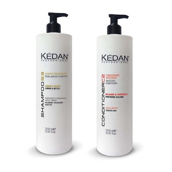 Kit tratament pentru par gras, Kedan, Professional, Sampon 1000 ml + Balsam 1000 ml Kit tratament pentru par gras, Kedan, Professional, Sampon 1000 ml + Balsam 1000 ml