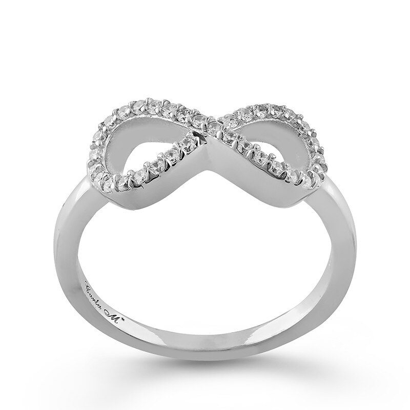 Inel Infinit Carla M* Argint 925 CZ, 57 OR8442RW