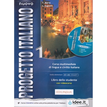 Nuovo Progetto italiano 1 Cartea studentului (+DVD) T. Marin Nuovo Progetto italiano 1 Cartea studentului (+DVD) T. Marin