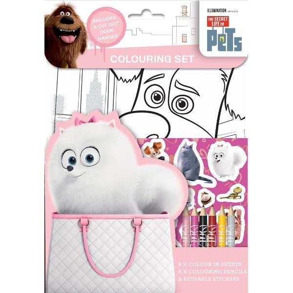 Pets, Colouring set. Set de colorat