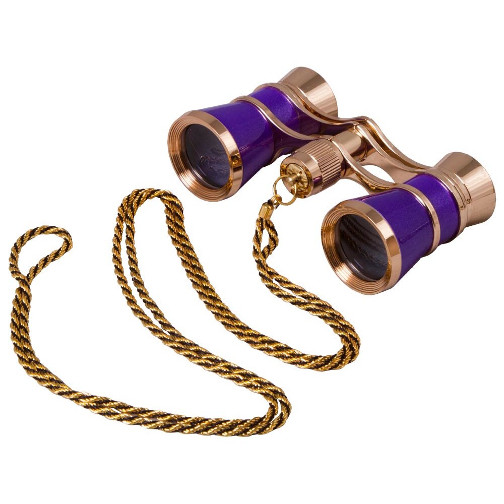 Binoclu opera Levenhuk Broadway 325C ametist cu lantisor