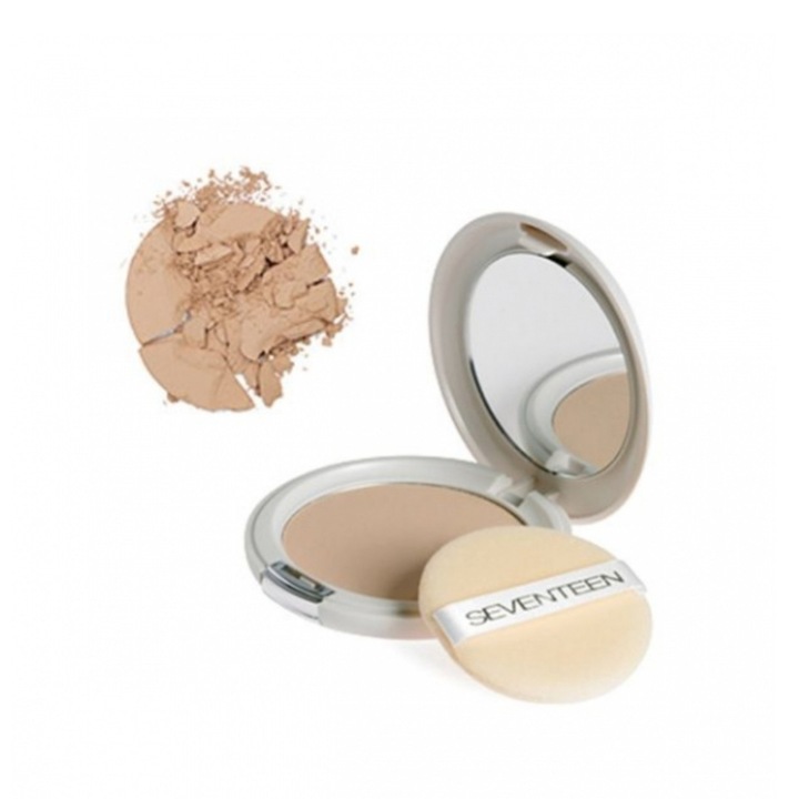 Натурална копринена компактна пудра 12гр № 08, Бежов