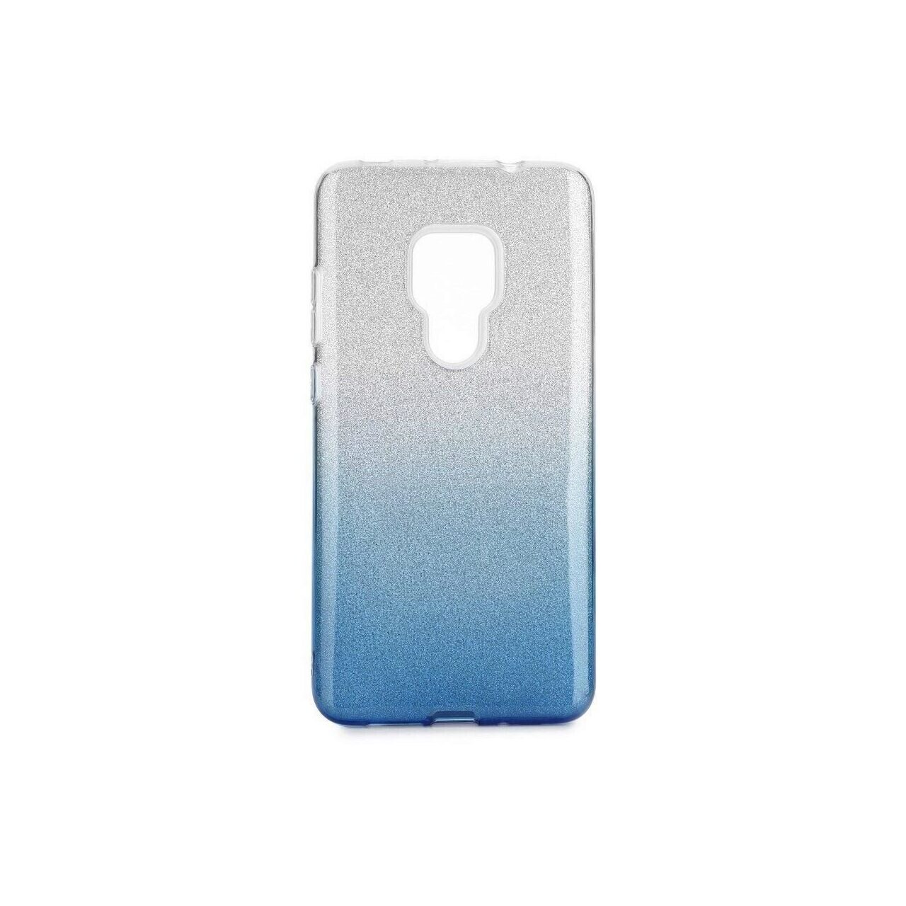 Husa Huawei Mate 20-Forcell Shining Argintiu / Albastru