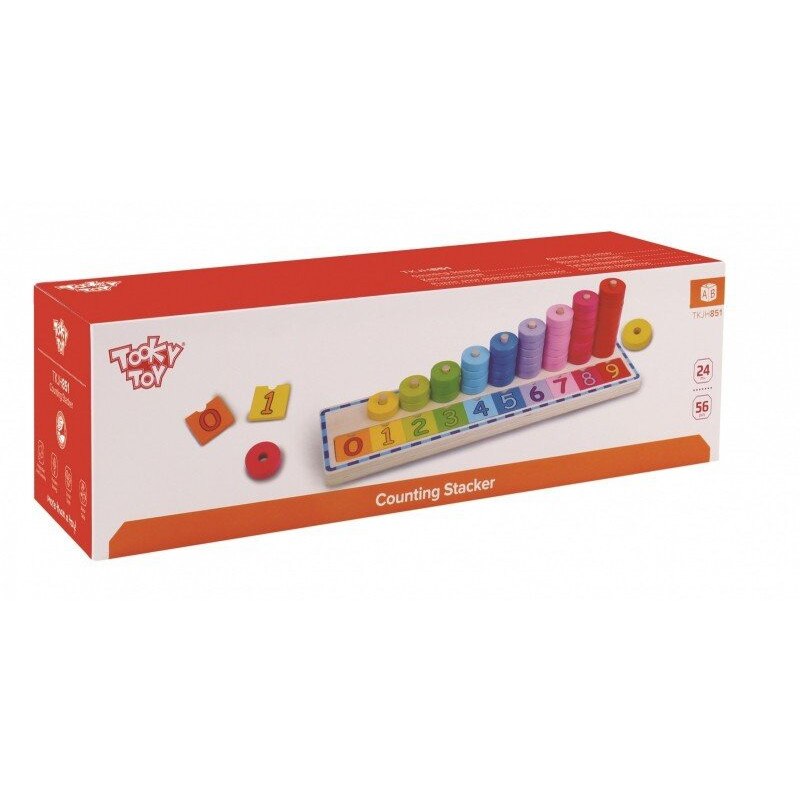 Jucarie de sortat Smily, Numaratul