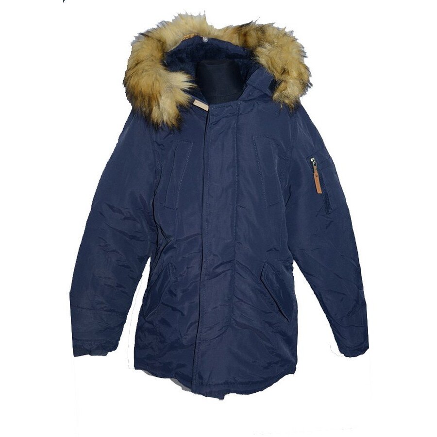 Geaca pentru baieti Happy house KK321-B, Bleumarin, 152