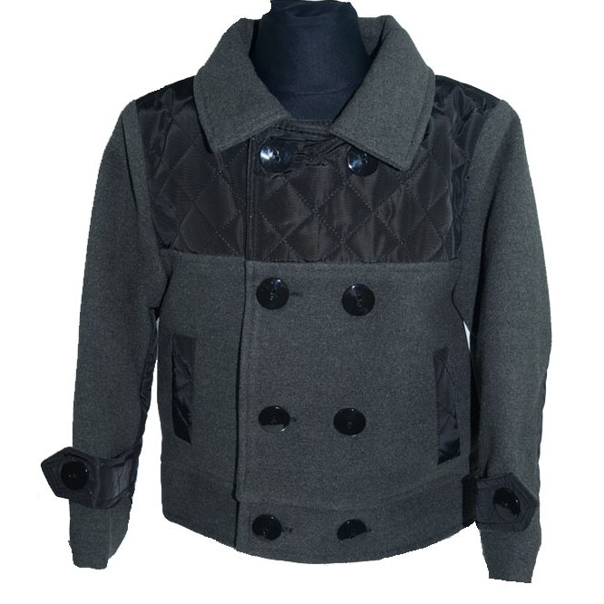 Palton tip jacheta pentru baietei Alan ALN1G, Gri, 110