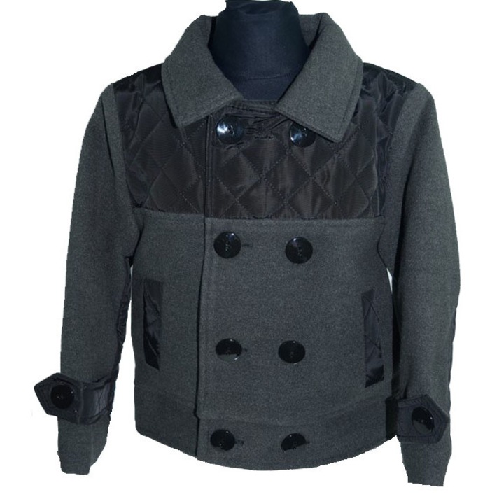 Palton tip jacheta pentru baietei Alan ALN1G, Gri, 110