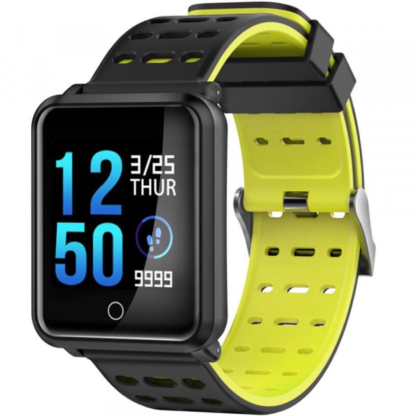 Bratara fitness iUni M88 Plus, Galben