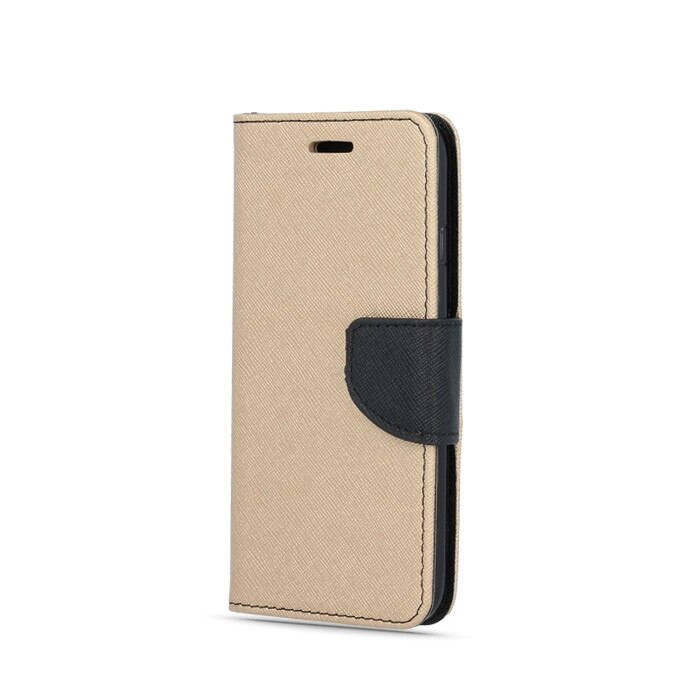 Husa APPLE iPhone 5\5S\SE - Fancy Book (Auriu&Negru)
