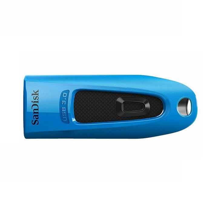 SanDisk Ultra USB Flash drive, 64 GB, USB 3.0, kék