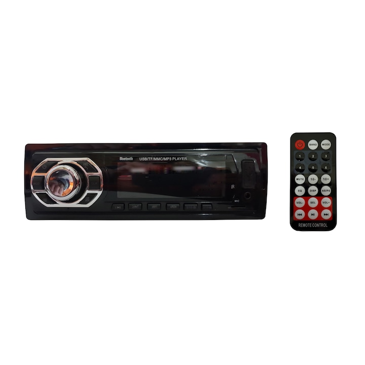 Radio MP3 Player Auto Bluetooth , USB , SD Card , AUX , 4 x 50 W , Telecomanda