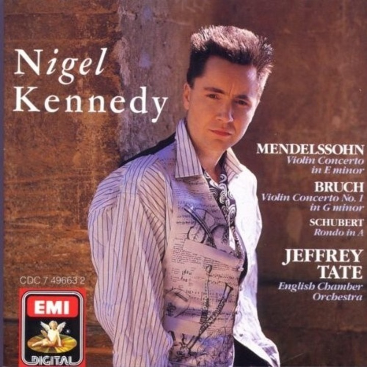 Nigel Kennedy-Violin Concerto In E Minor/ Violin Concerto No. 1/Rondo In A-Max Bruch, Franz Schubert , Felix Mendelssohn-CD