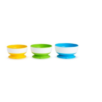 Munchkin - Set 3 Castroane cu Ventuza Munchkin - Set 3 Castroane cu Ventuza