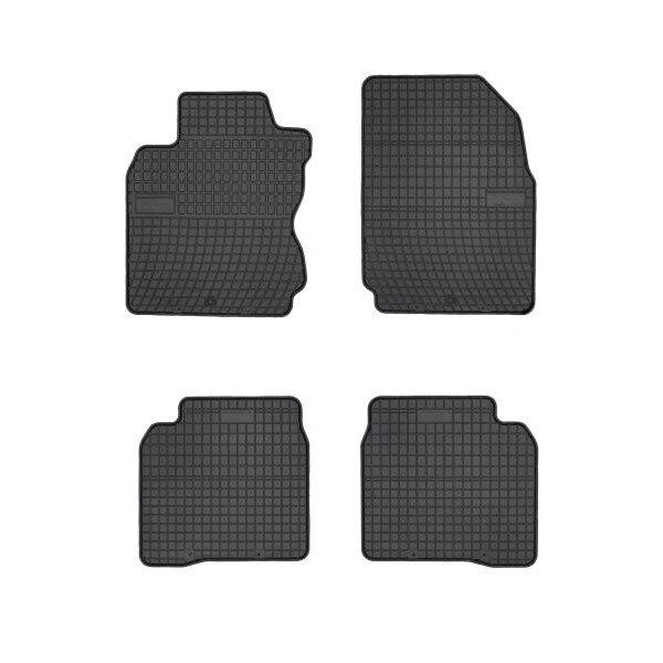 Set 4 covorase auto MAMMOOTH, Cauciuc, pentru NISSAN NOTE 2006-2012 VAN, Negru
