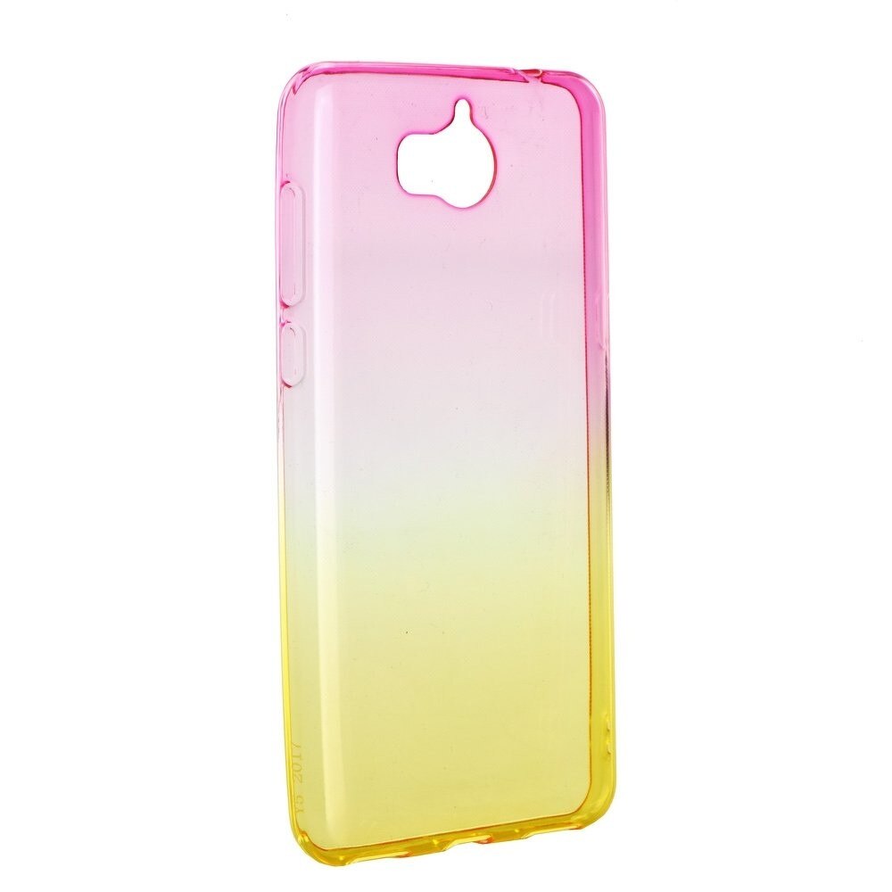 Husa APPLE iPhone 5\5S\SE - Ombre (Roz&Auriu)