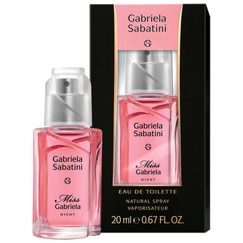 Apa de toaleta Gabriela Sabatini Miss Gabriela Night, Femei, 20ml Apa de toaleta Gabriela Sabatini Miss Gabriela Night, Femei, 20ml