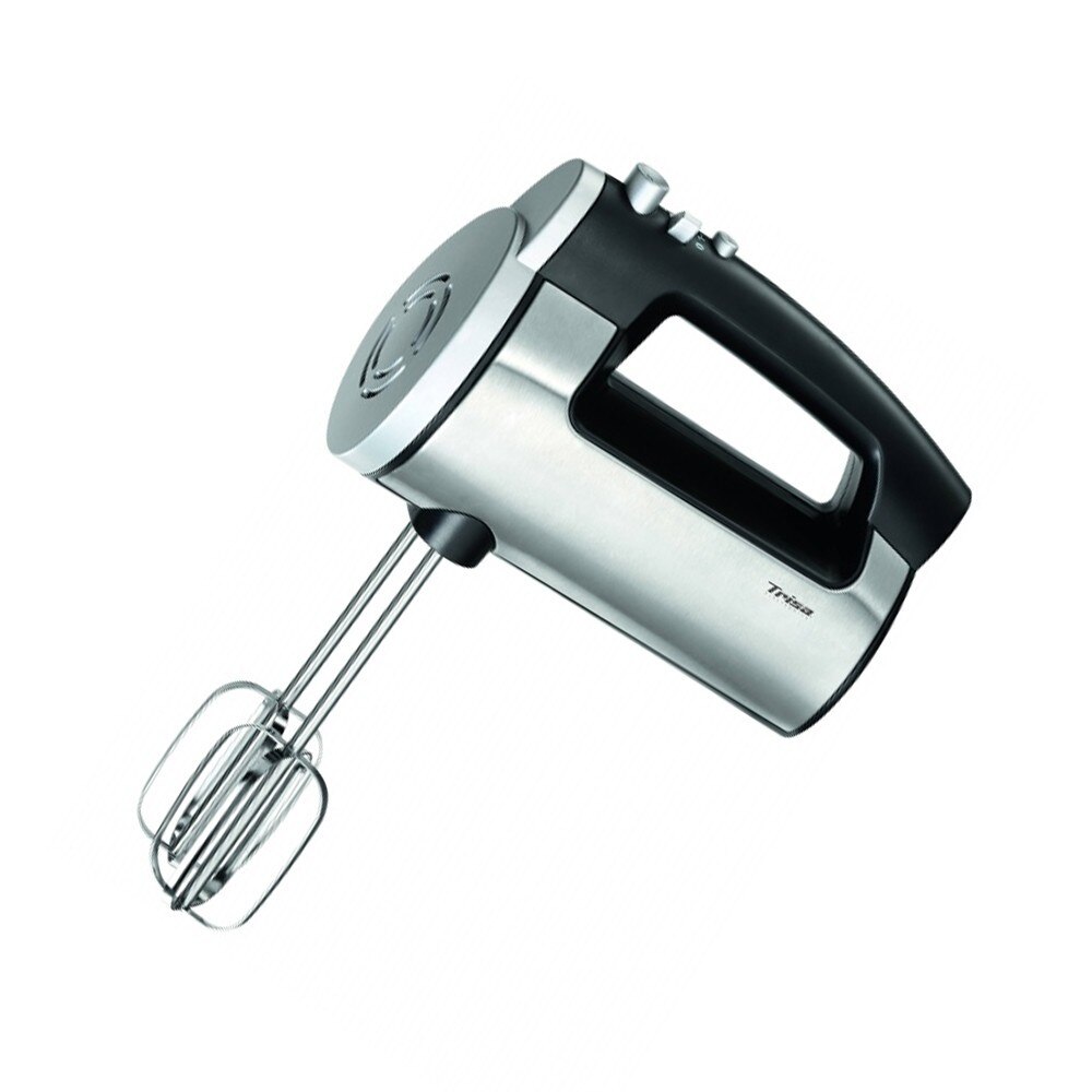 Mixer de mana Trisa Turbo Mix, 300 W, 6 trepte de viteza, functie turbo, carlige framantare + palete amestecare AN