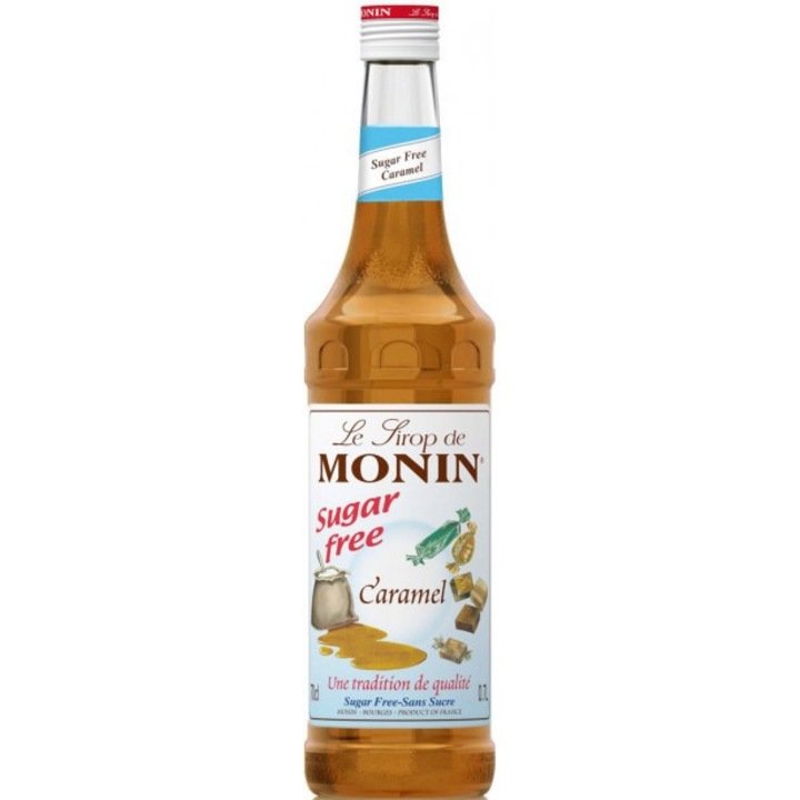 Сироп Monin, Карамел, Без захар, 700 мл