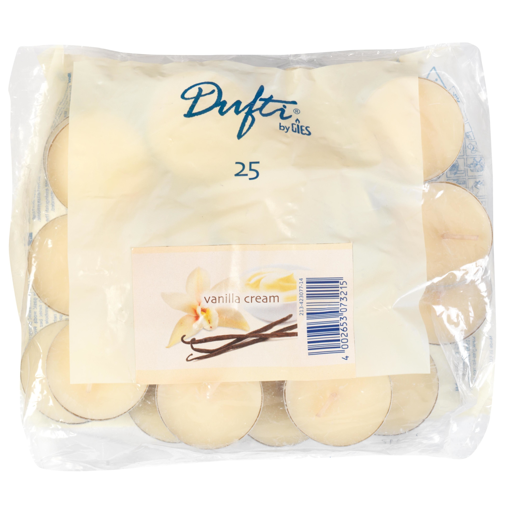 Pastile Crema Vanilie 4 ore Dufti by Gies, punga/25