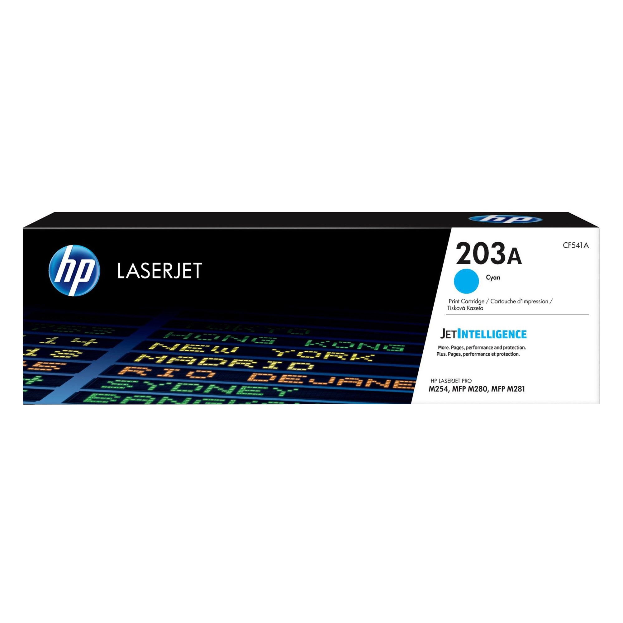 Toner HP 203A, Cyan