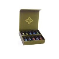 kit de 10 uleiuri esentiale indispensabile trusei de prim ajutor family essentials doterra kit de ajutor mai ales familiilor cu copii 10x5ml  roll-on realizare mix uleiuri carte doterra imagen 9_0_
0