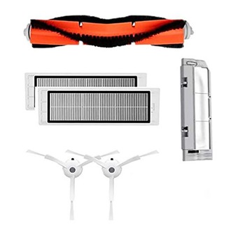 Set kit 4 accesorii Originale Aspirator XIAOMI MI Robot, perie laterala Robot x 2buc, filtru HEPA x 2buc, perie principala x 1buc, capac protectie x 1buc pentru roborock generatia a 2-a Set kit 4 accesorii Originale Aspirator XIAOMI MI Robot, perie laterala Robot x 2buc, filtru HEPA x 2buc, perie principala x 1buc, capac protectie x 1buc pentru roborock generatia a 2-a