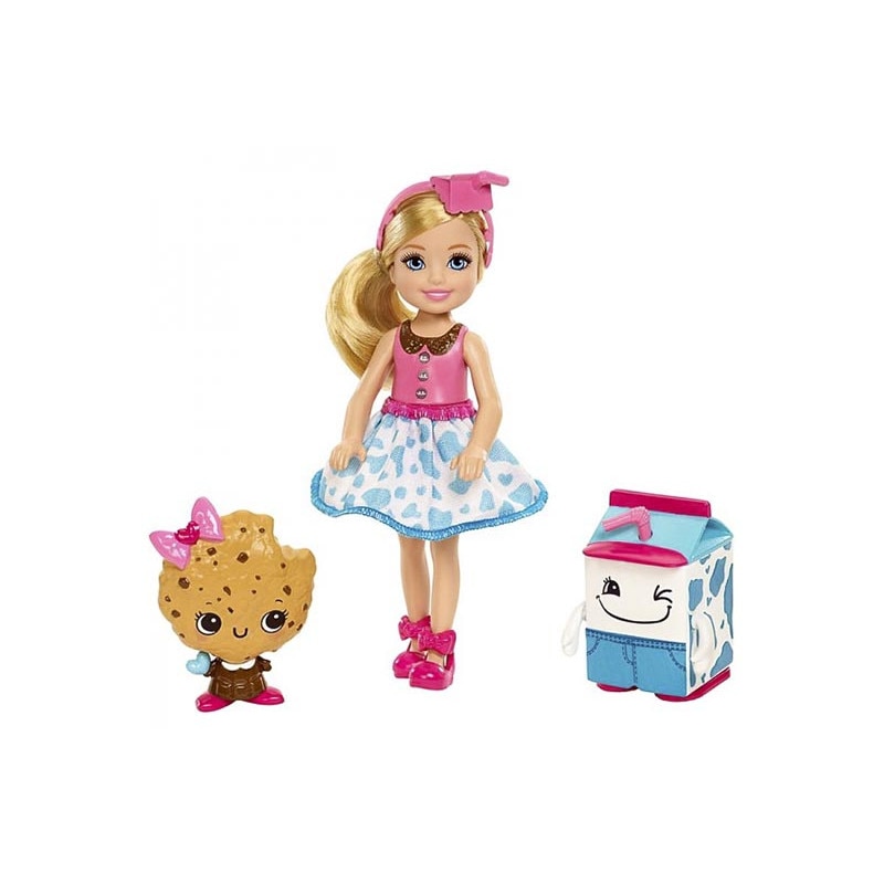 Papusa Chelsea cu Accesorii, Barbie Dreamtopia, Mattel FDJ09