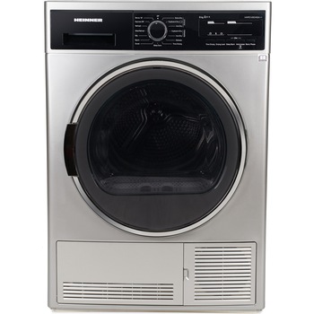 Uscator de rufe Heinner HHPD-804SA++, Pompa caldura, 8 kg, Display LED, Lumina cuva, Anti-sifonare, Clasa A++, Argintiu Uscator de rufe Heinner HHPD-804SA++, Pompa caldura, 8 kg, Display LED, Lumina cuva, Anti-sifonare, Clasa A++, Argintiu
