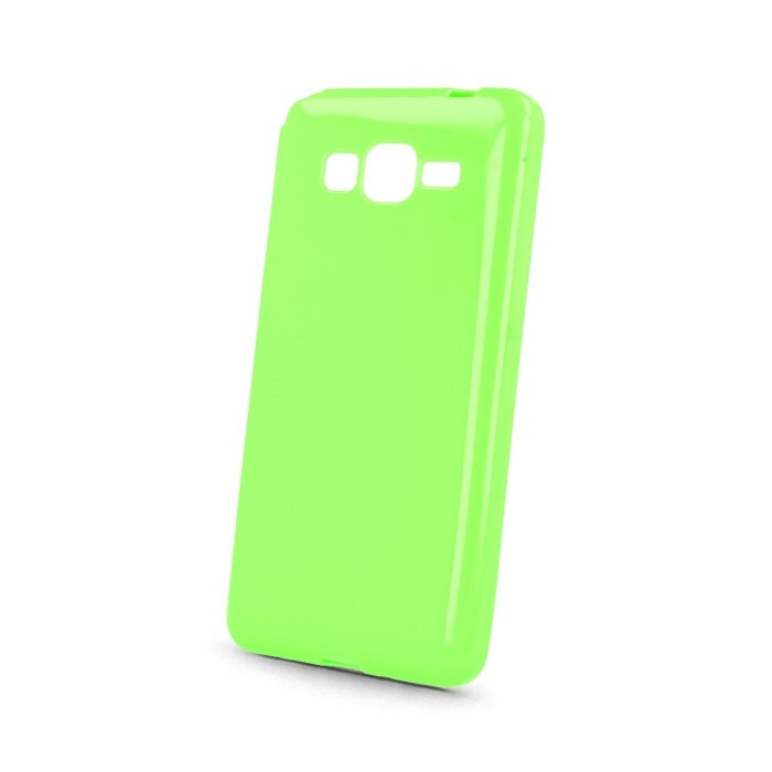 Husa SAMSUNG Galaxy J1 (2015) J100F - Silicon Candy (Verde)