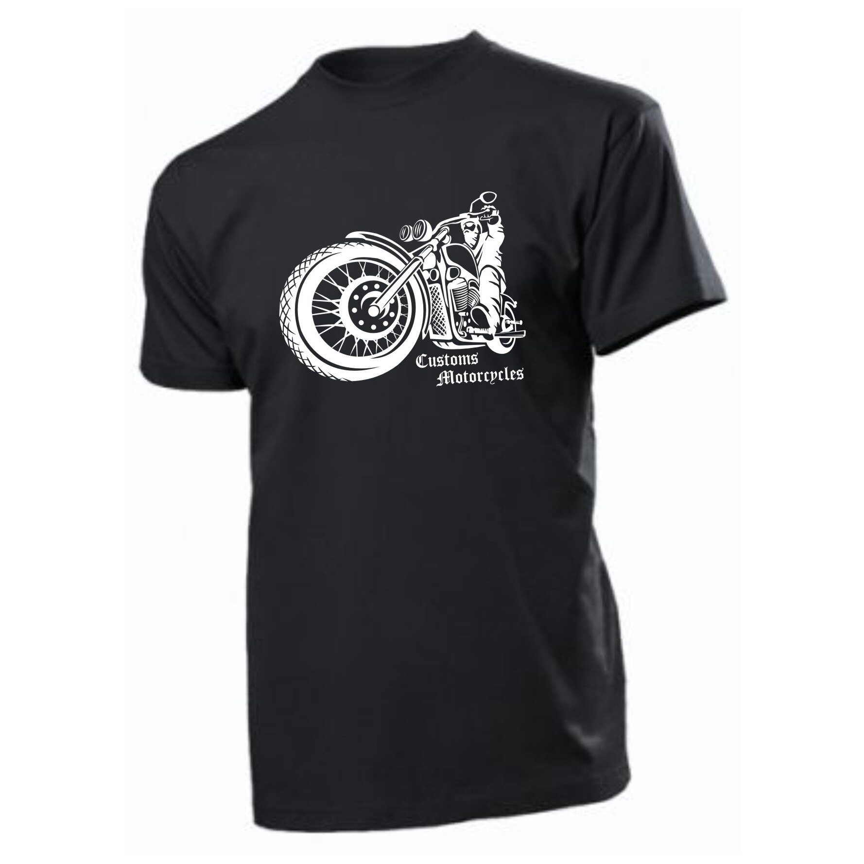 Tricou personalizat, bumbac, Stedman, unisex, negru, marime L, personalizare 