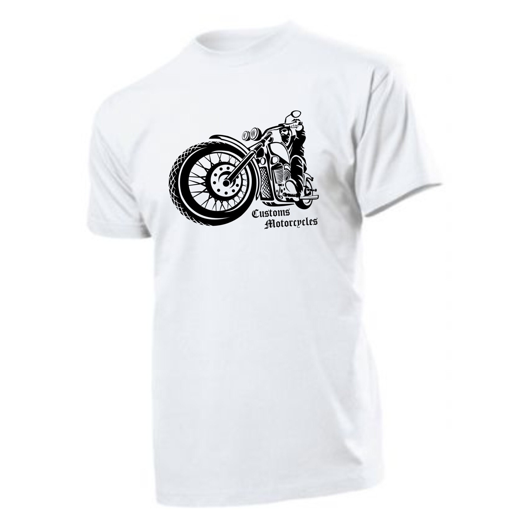 Tricou personalizat, bumbac, Stedman, unisex, alb, marime L, personalizare 