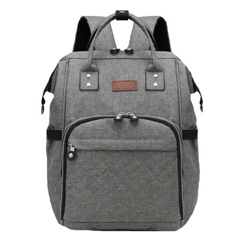 Rucsac pentru mamici, gri, 38x16x24cm Rucsac pentru mamici, gri, 38x16x24cm