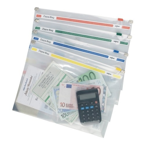 Mapa inchidere zip, Snopake, format A5