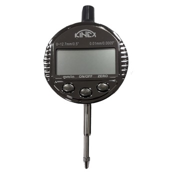 Ceas Comparator digital KINEX, carcasa metalica, IP 54, 0-12,7 mm / 0,01 mm Ceas Comparator digital KINEX, carcasa metalica, IP 54, 0-12,7 mm / 0,01 mm