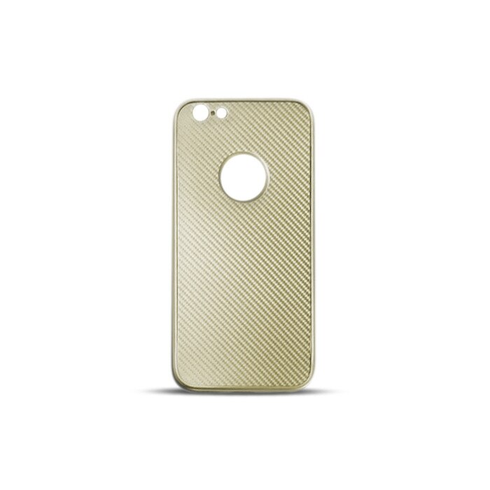 Husa APPLE iPhone 5\5S\SE - Full Cover Carbon (Auriu)