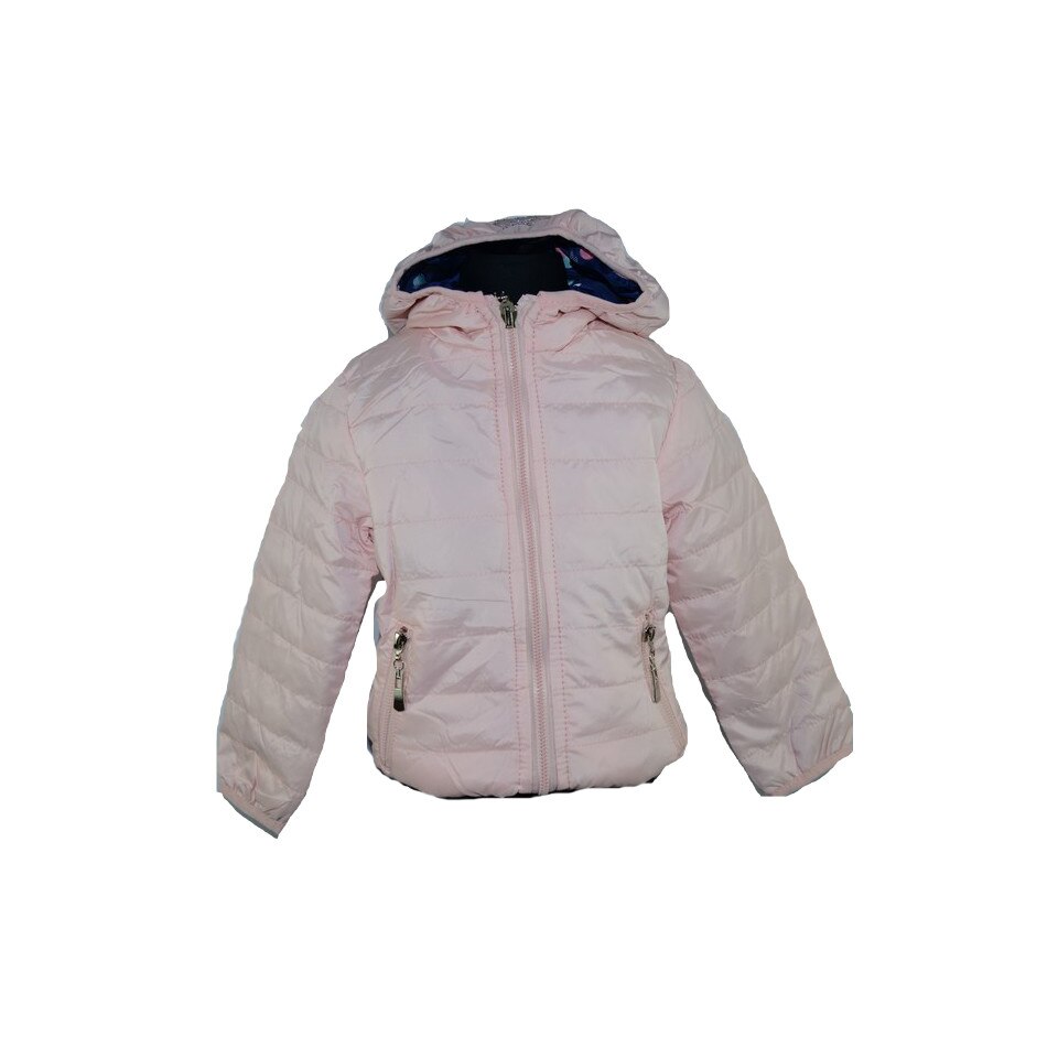 Geaca cu doua fete fetite Happy House KK466-R, Roz