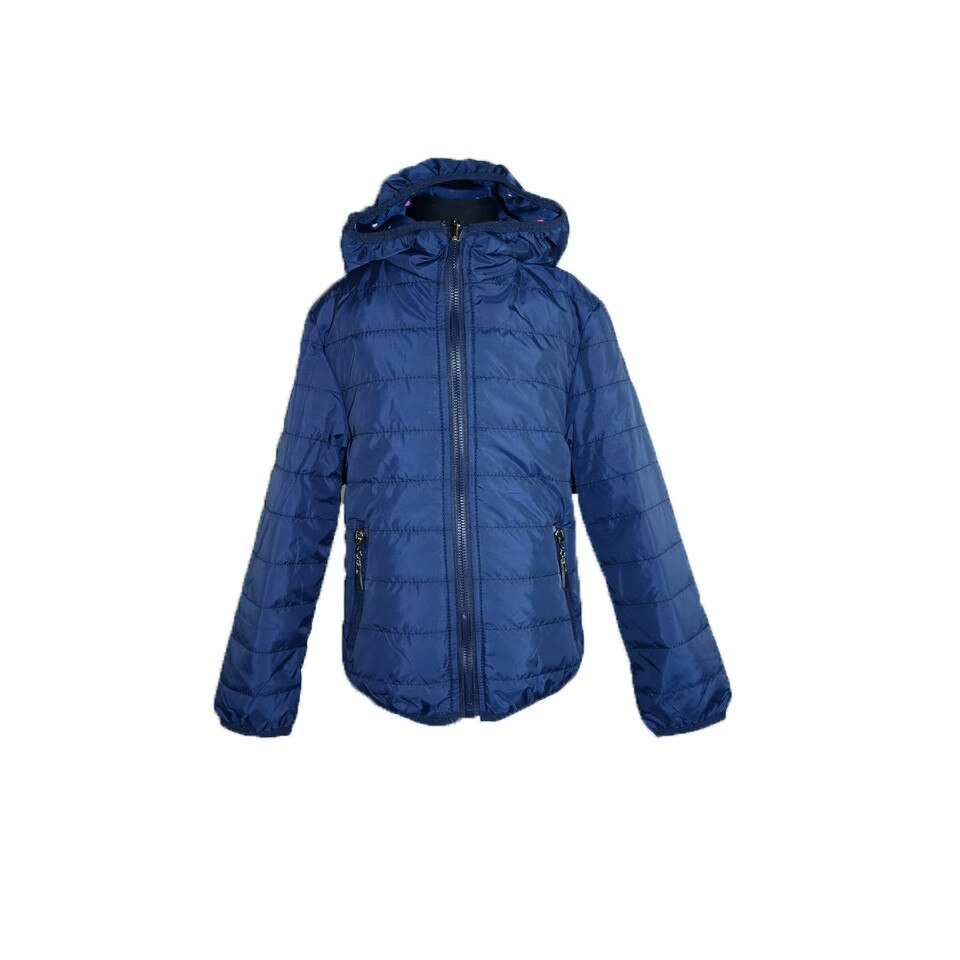 Geaca de primavara fetite Happy House KK467-B, Bleumarin