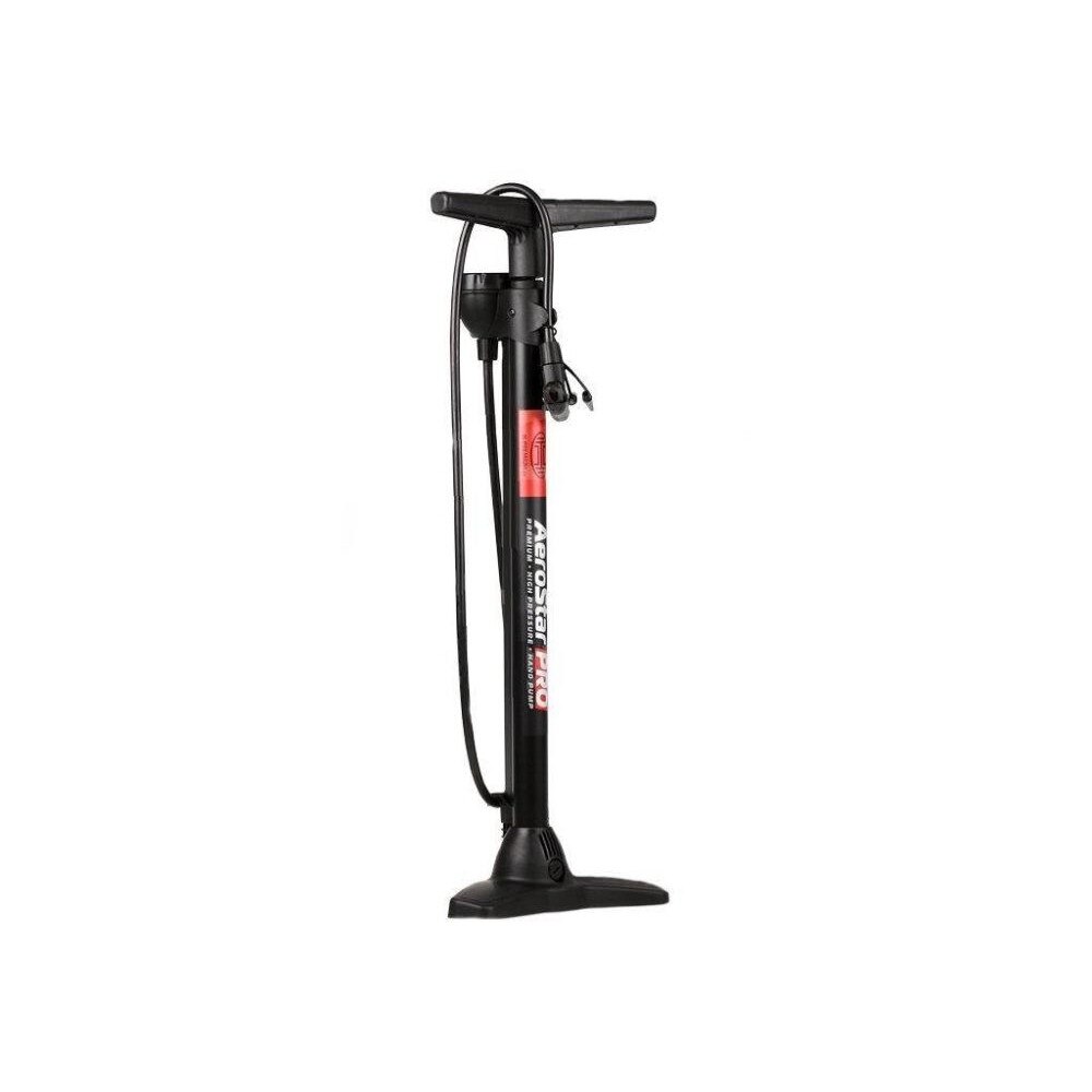 Pompa aer de mana cu manometru Aerostar-Pro, Heyner 216.20