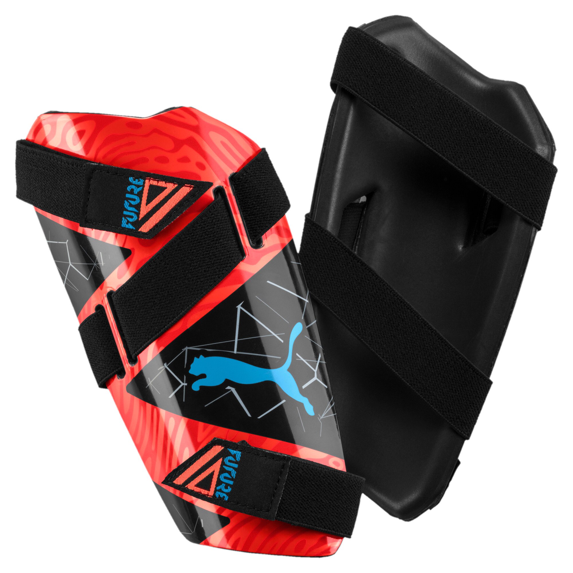 Aparatori Puma Future 19.5 Black/Blue, S