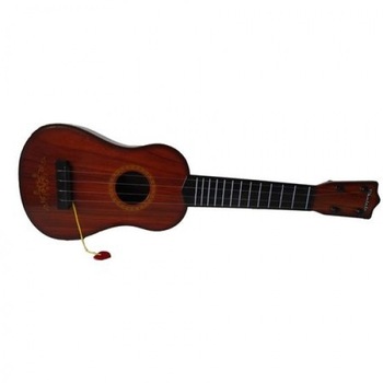 Chitara de jucarie pentru copii Music Guitar , insta , maro Chitara de jucarie pentru copii Music Guitar , insta , maro