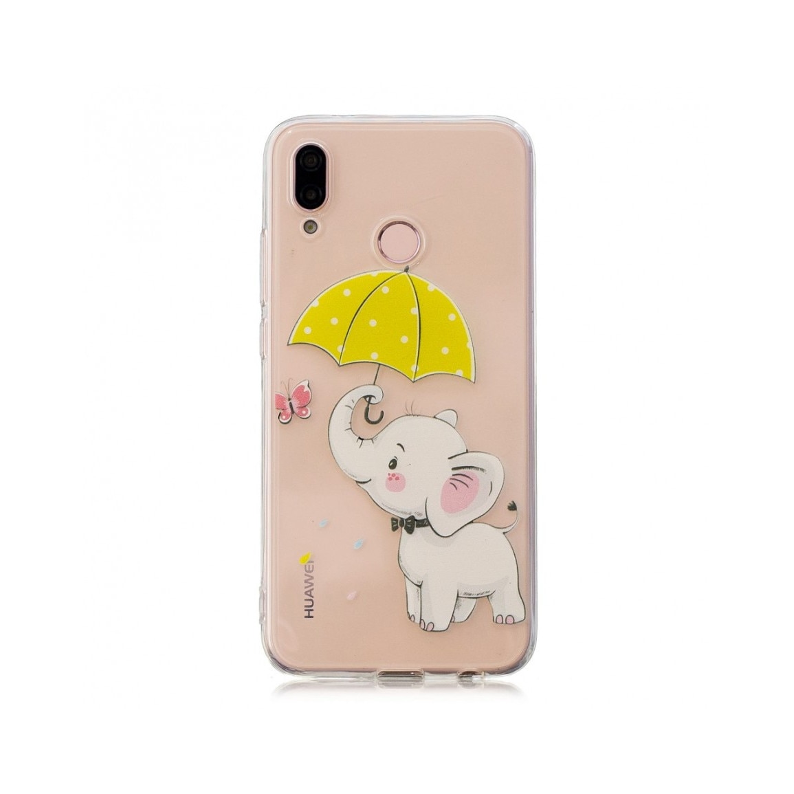 Carcasa protectie ,,Elefant'' din gel TPU pentru Huawei P20 Lite