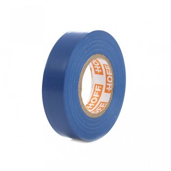 Banda izolatoare Hoff 20 m x 0.15 mm x 18 mm, albastra, AN Banda izolatoare Hoff 20 m x 0.15 mm x 18 mm, albastra, AN