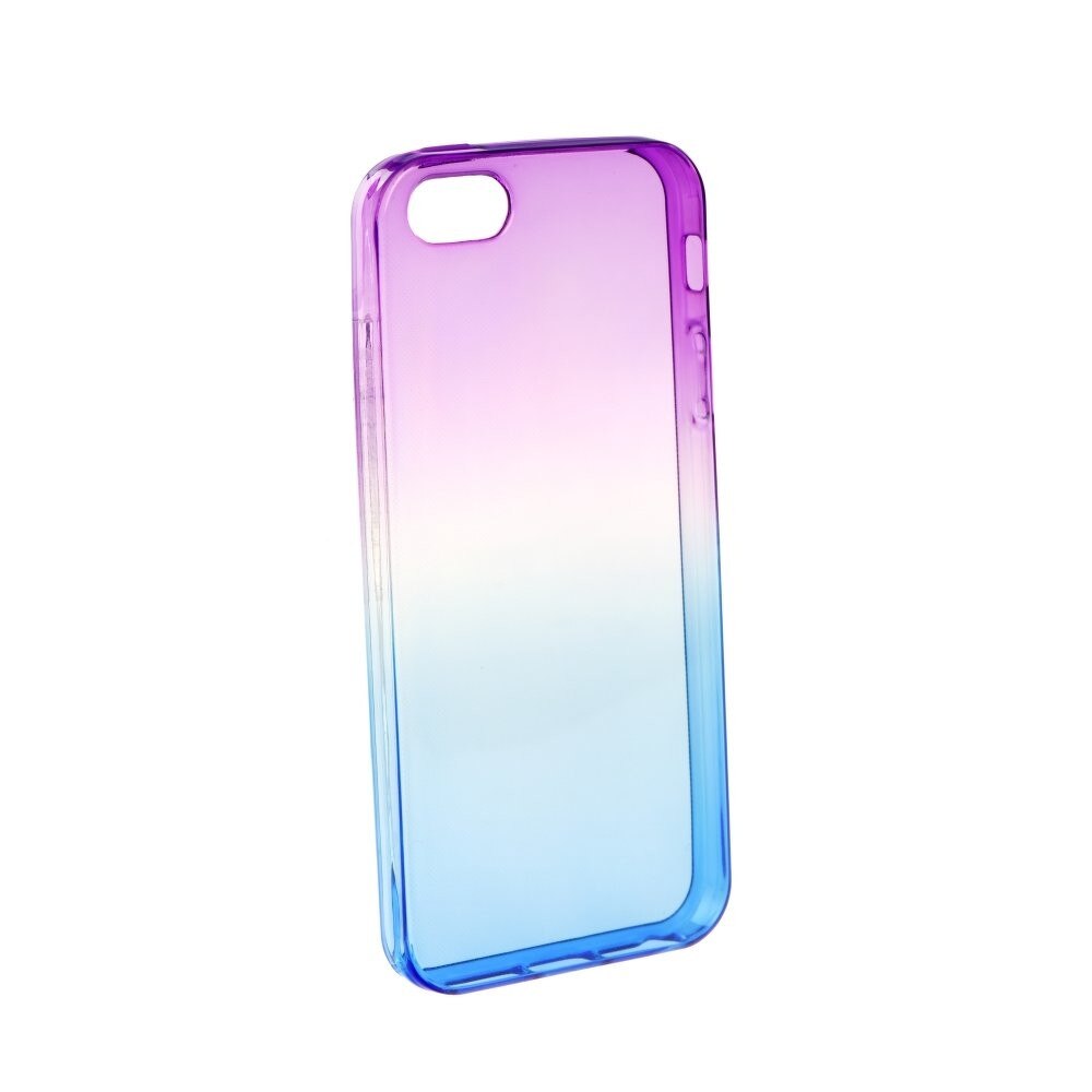 Husa APPLE iPhone 5\5S\SE - Ombre (Violet&Albastru)