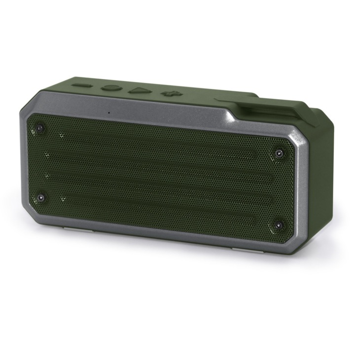 Boxa portabila NewRixing NR-4018, Verde, 1200mAh, Bluetooth 4.2
