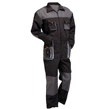 Salopeta de lucru Combinezon Welten, Negru/Gri, marime 60 (4XL) Salopeta de lucru Combinezon Welten, Negru/Gri, marime 60 (4XL)