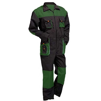 Salopeta de lucru Combinezon Welten, Negru/Verde, marime 52 (XL) Salopeta de lucru Combinezon Welten, Negru/Verde, marime 52 (XL)